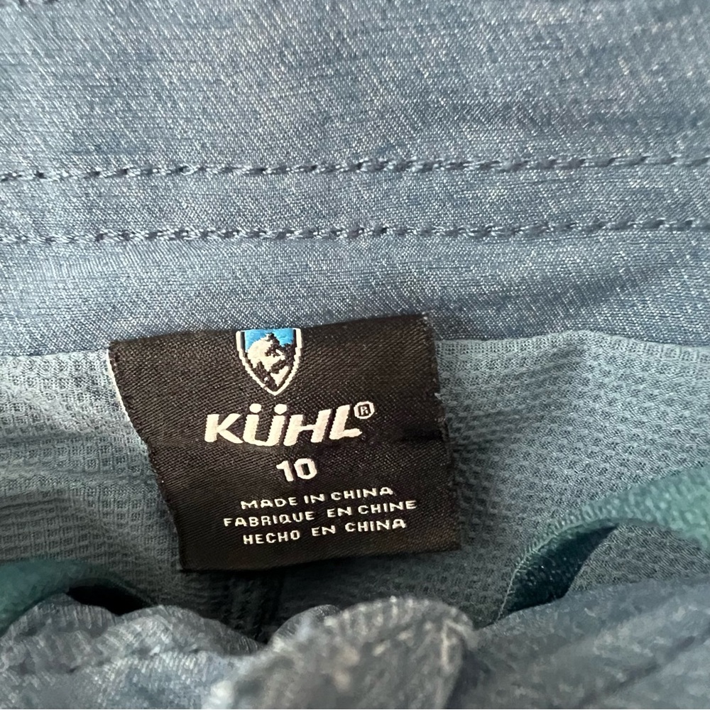 Kuhl Kontour Lined Blue Hiking Outdoor Skort With Pockets - Picture 5 of 11